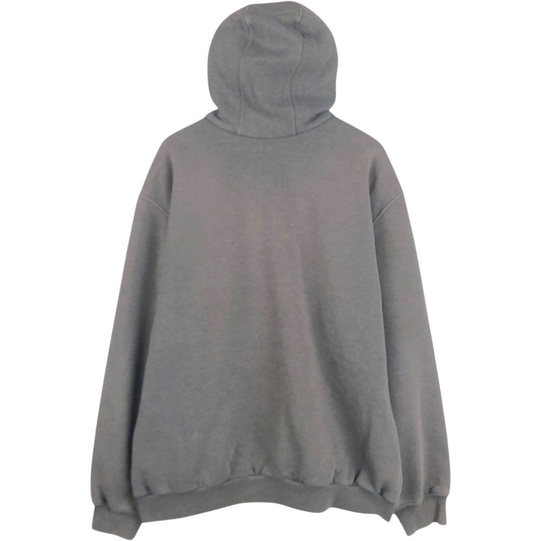 Carhartt Sweat Full Zip Hoodie Men's XL cotton gray type Vintage Second Hand