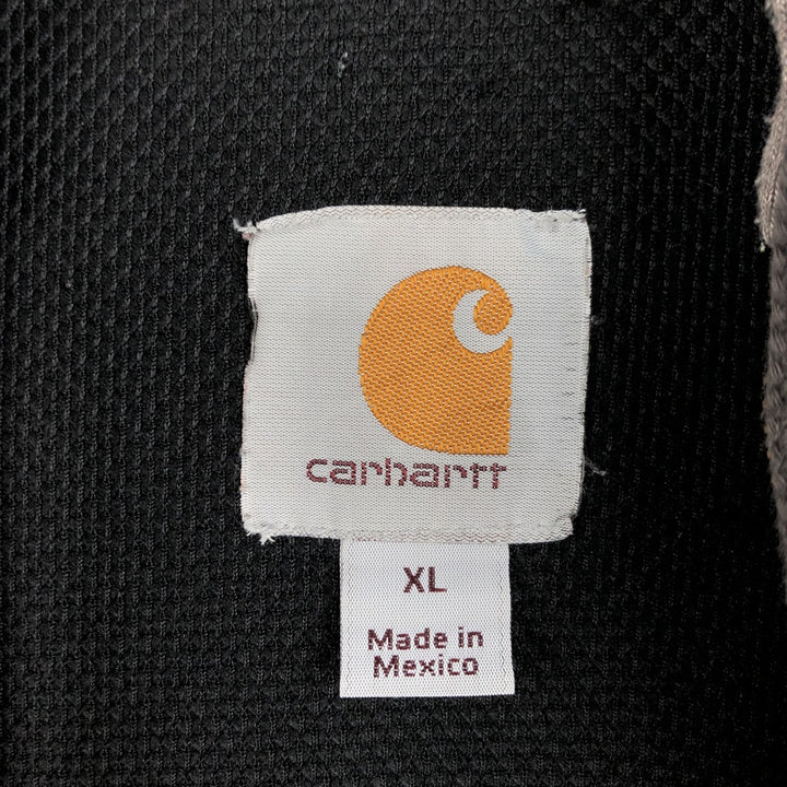 Carhartt Sweat Full Zip Hoodie Men's XL cotton gray type Vintage Second Hand