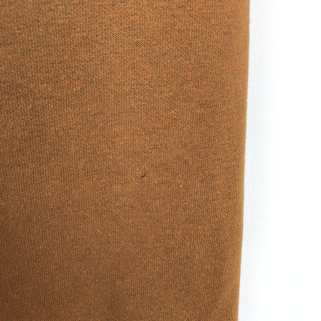 Carhartt Sweat Full Zip Hoodie Men's L size cotton brown type Vintage Second Hand