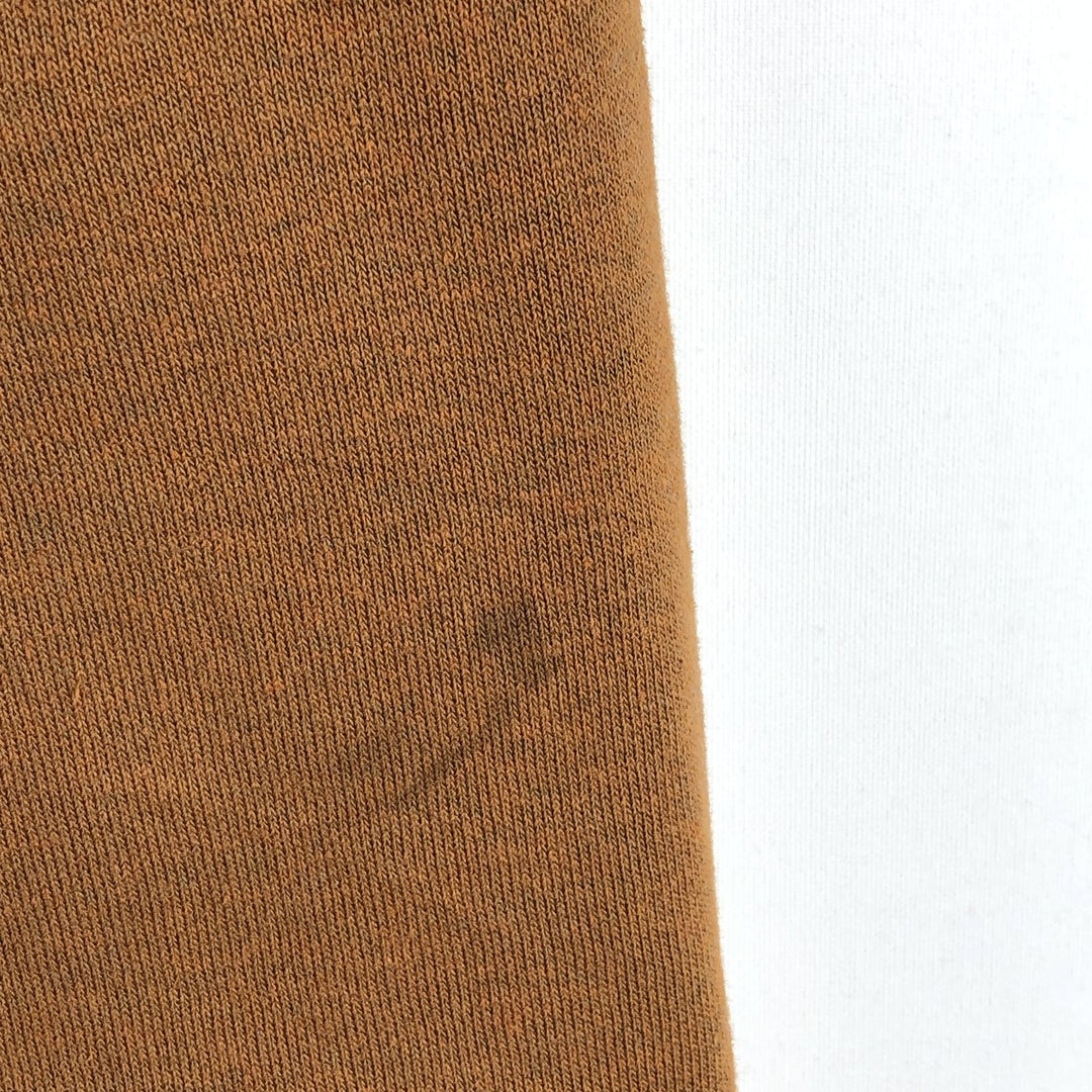 Carhartt Sweat Full Zip Hoodie Men's L size cotton brown type Vintage Second Hand
