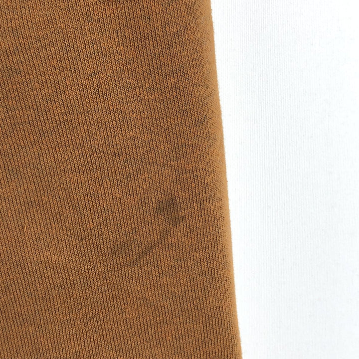 Carhartt Sweat Full Zip Hoodie Men's L size cotton brown type Vintage Second Hand