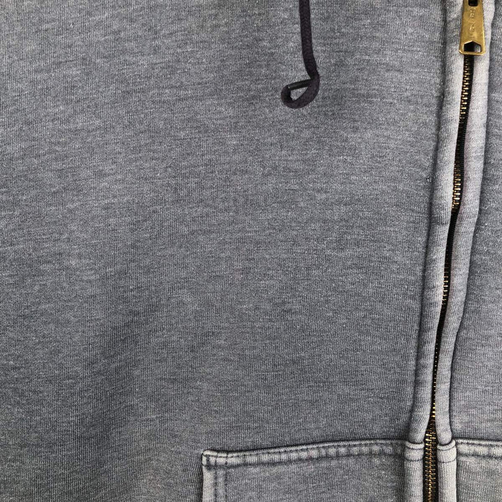 Carhartt Sweat Full Zip Hoodie Men's XL unclear gray type Vintage Second Hand