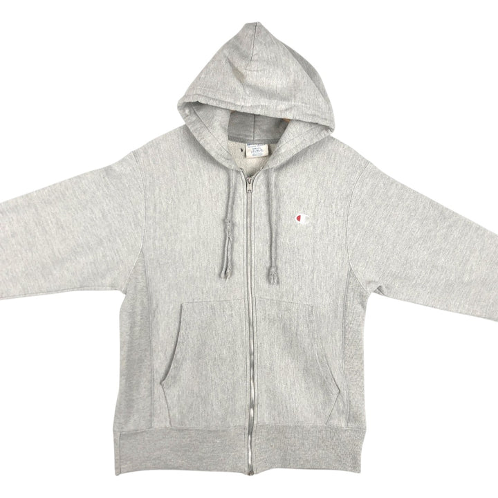 Champion REVERSE WEAVE Reverse Weave Sweat Full Zip Hoodie Men's S cotton gray type Vintage Second Hand