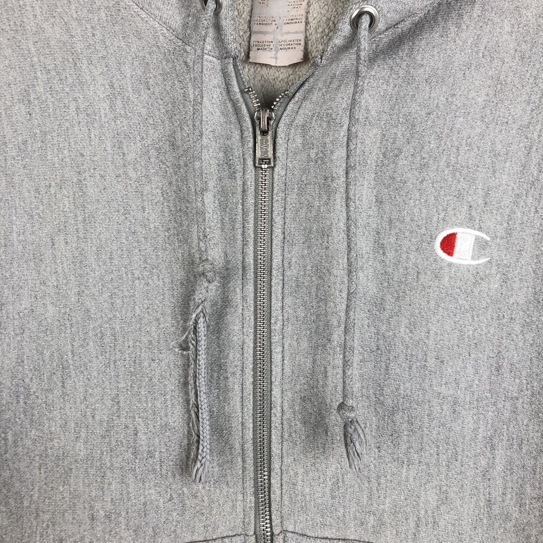 Champion REVERSE WEAVE Reverse Weave Sweat Full Zip Hoodie Men's S cotton gray type Vintage Second Hand