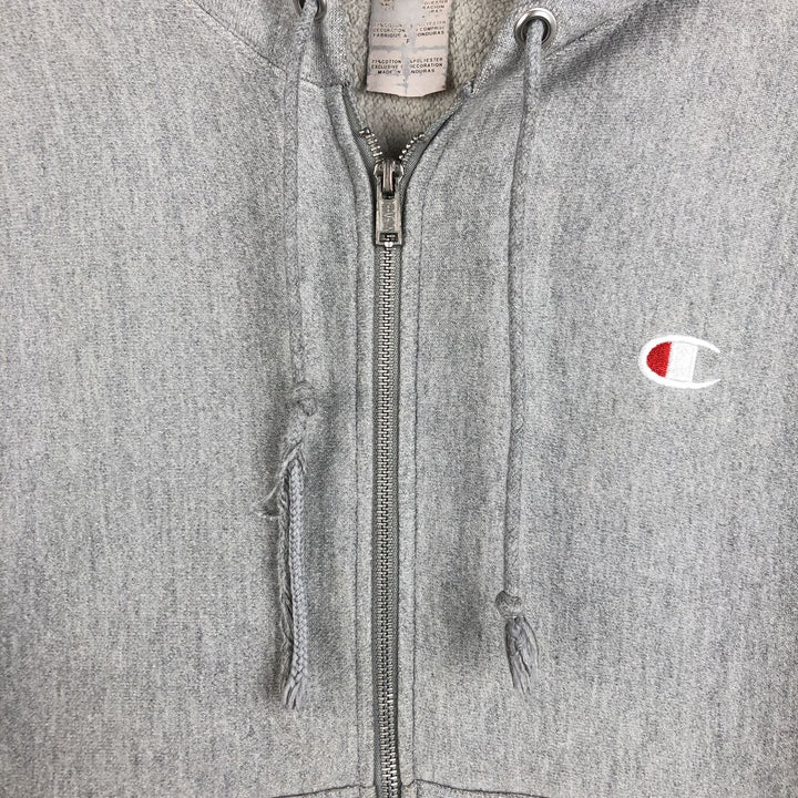 Champion REVERSE WEAVE Reverse Weave Sweat Full Zip Hoodie Men's S cotton gray type Vintage Second Hand