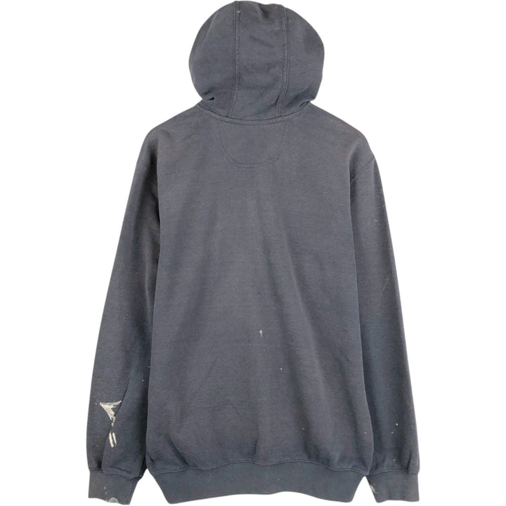 Carhartt Sweat Full Zip Hoodie, Men's M unclear navy blue type Vintage Second Hand