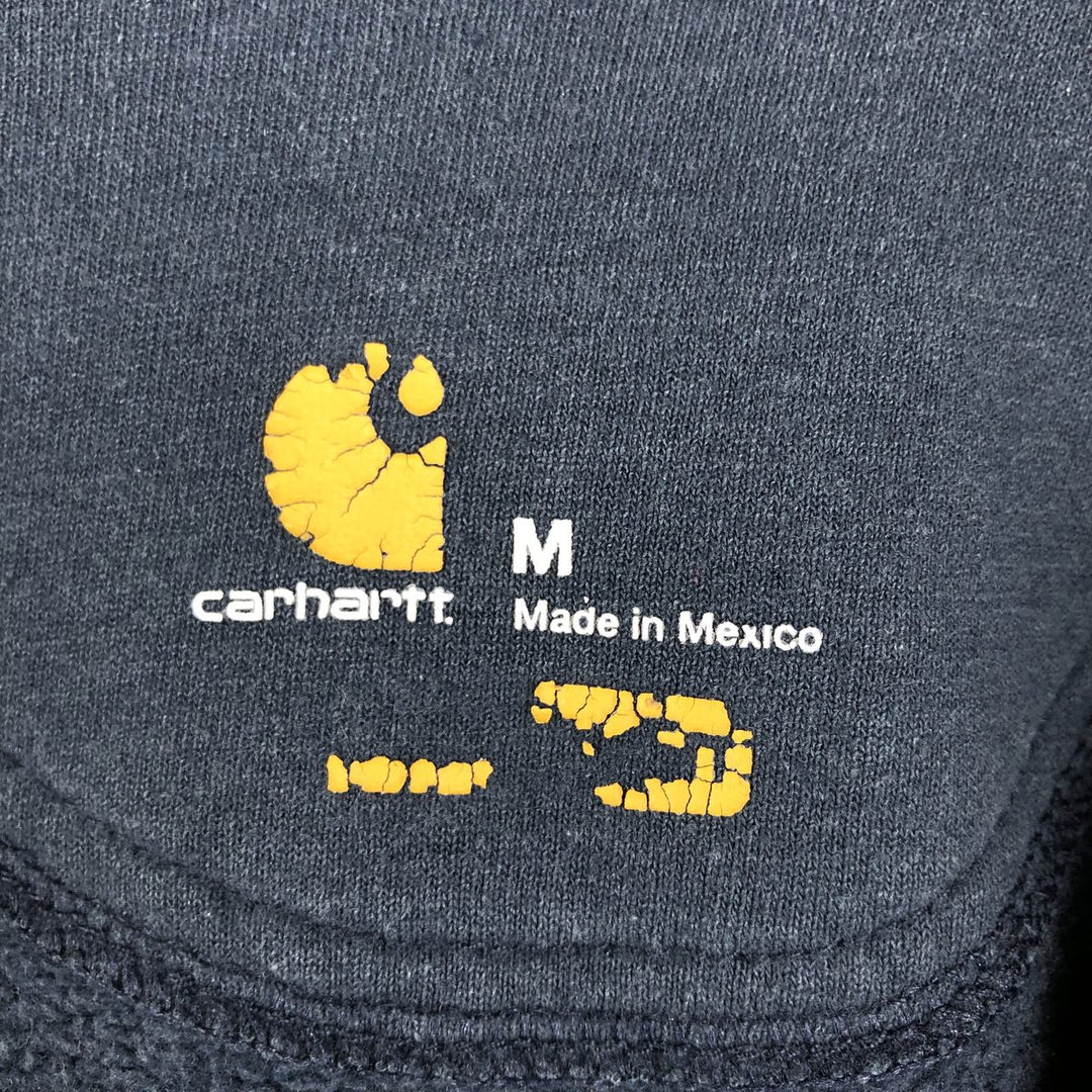 Carhartt Sweat Full Zip Hoodie, Men's M unclear navy blue type Vintage Second Hand