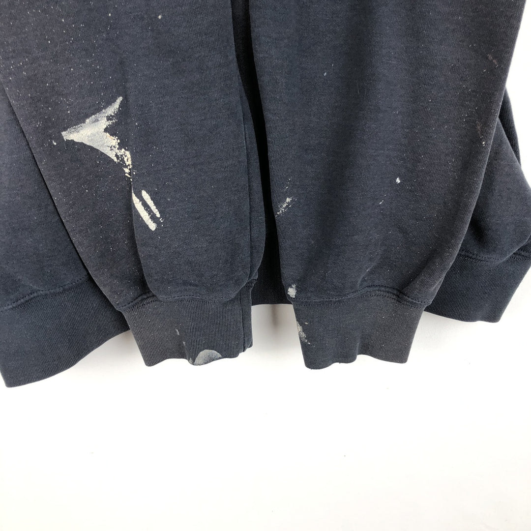 Carhartt Sweat Full Zip Hoodie, Men's M unclear navy blue type Vintage Second Hand