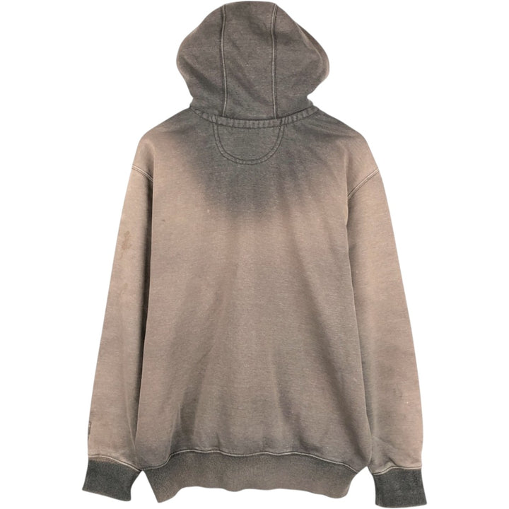 Carhartt ORIGINAL FIT Sweat Full Zip Hoodie, Men's L size cotton Charcoal Vintage Second Hand