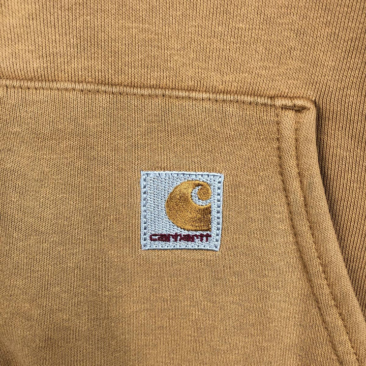 Carhartt Sweat Full Zip Hoodie Men's XL cotton orange type Vintage Second Hand