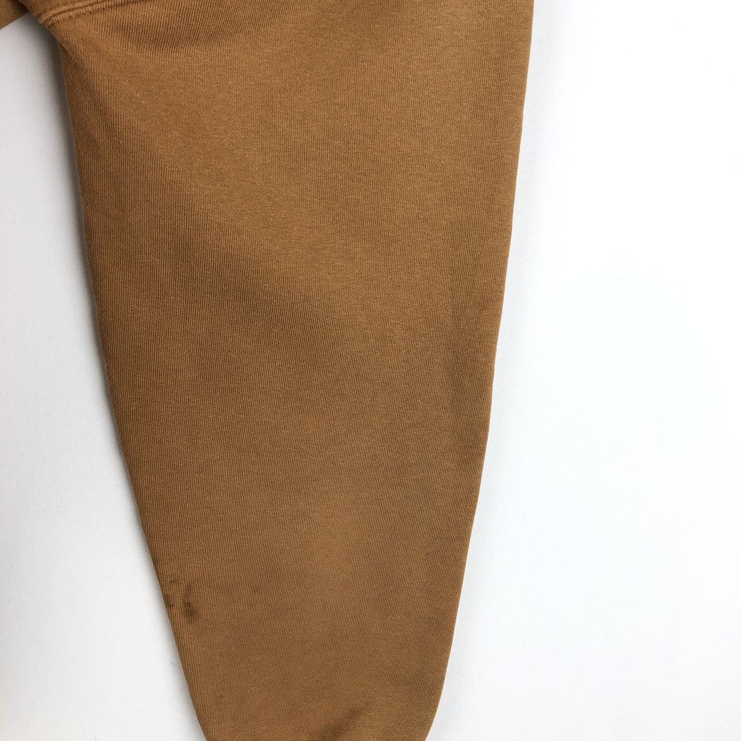 Carhartt Sweat Full Zip Hoodie Men's XL cotton orange type Vintage Second Hand
