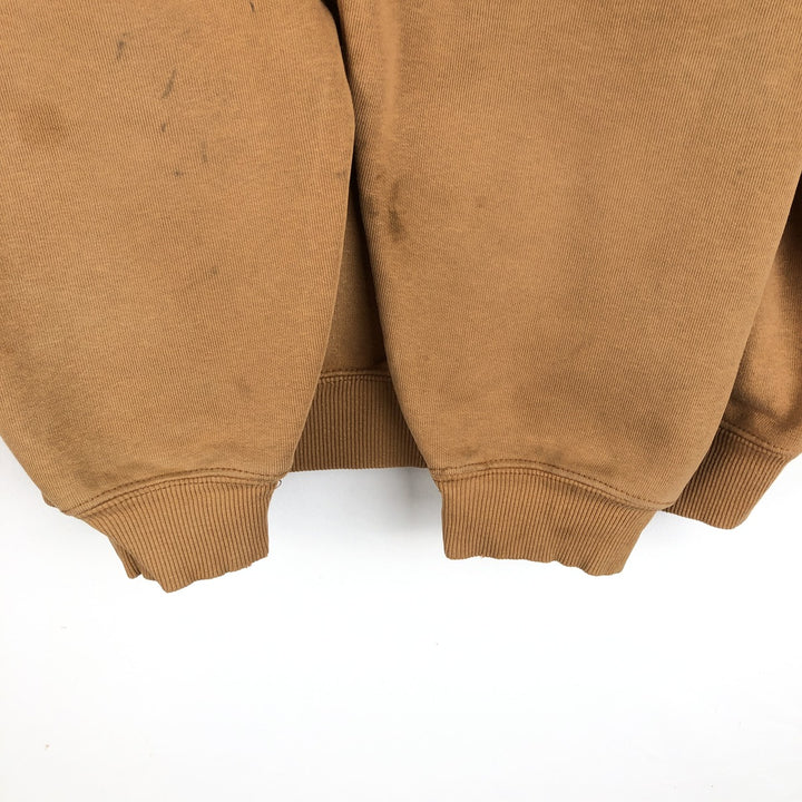 Carhartt Sweat Full Zip Hoodie Men's XL cotton orange type Vintage Second Hand