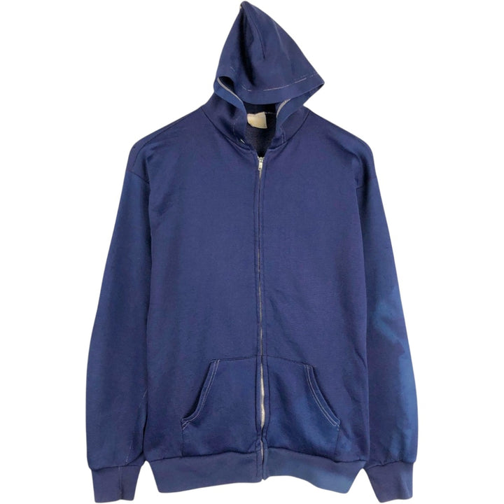 1970'S Sears Kings Road Full-Zip Sweatshirt Hoodie, Men's Size XL (Vintage) unclear navy blue type Vintage Second Hand