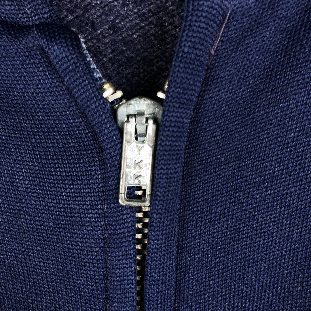 1970'S Sears Kings Road Full-Zip Sweatshirt Hoodie, Men's Size XL (Vintage) unclear navy blue type Vintage Second Hand