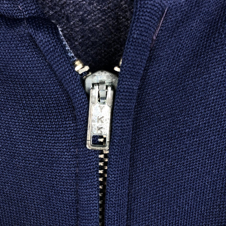 1970'S Sears Kings Road Full-Zip Sweatshirt Hoodie, Men's Size XL (Vintage) unclear navy blue type Vintage Second Hand