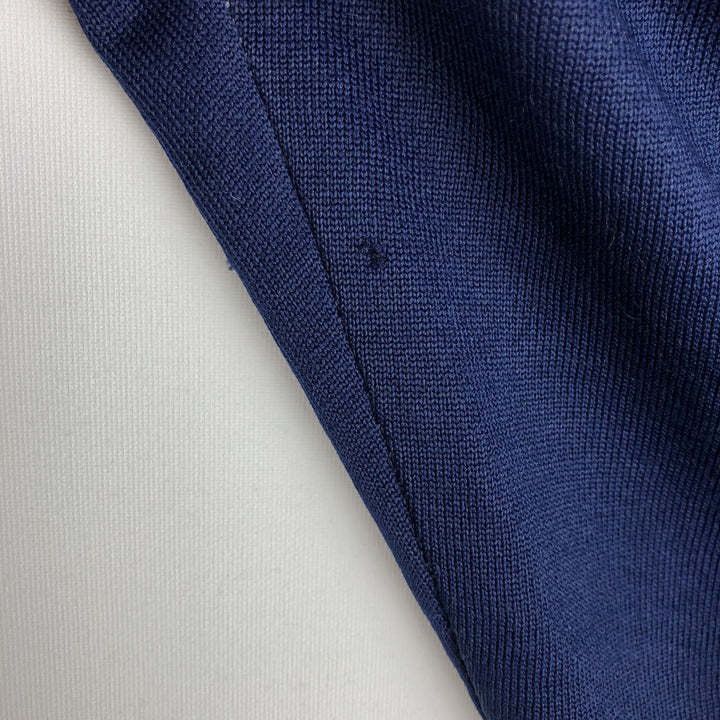 1970'S Sears Kings Road Full-Zip Sweatshirt Hoodie, Men's Size XL (Vintage) unclear navy blue type Vintage Second Hand