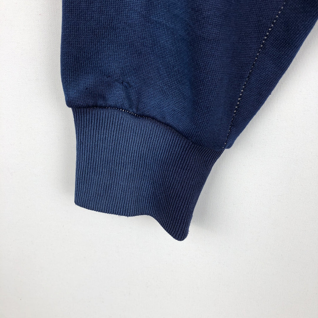 1970'S Sears Kings Road Full-Zip Sweatshirt Hoodie, Men's Size XL (Vintage) unclear navy blue type Vintage Second Hand