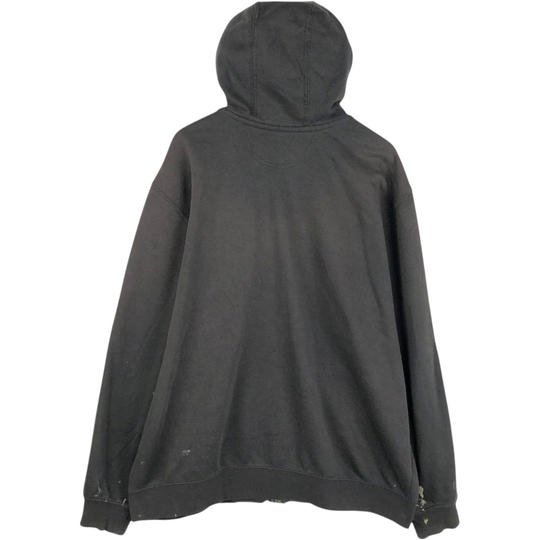 Carhartt ORIGINAL FIT Sweat Full Zip Hoodie Men's XL unclear dark chocolate Vintage Second Hand