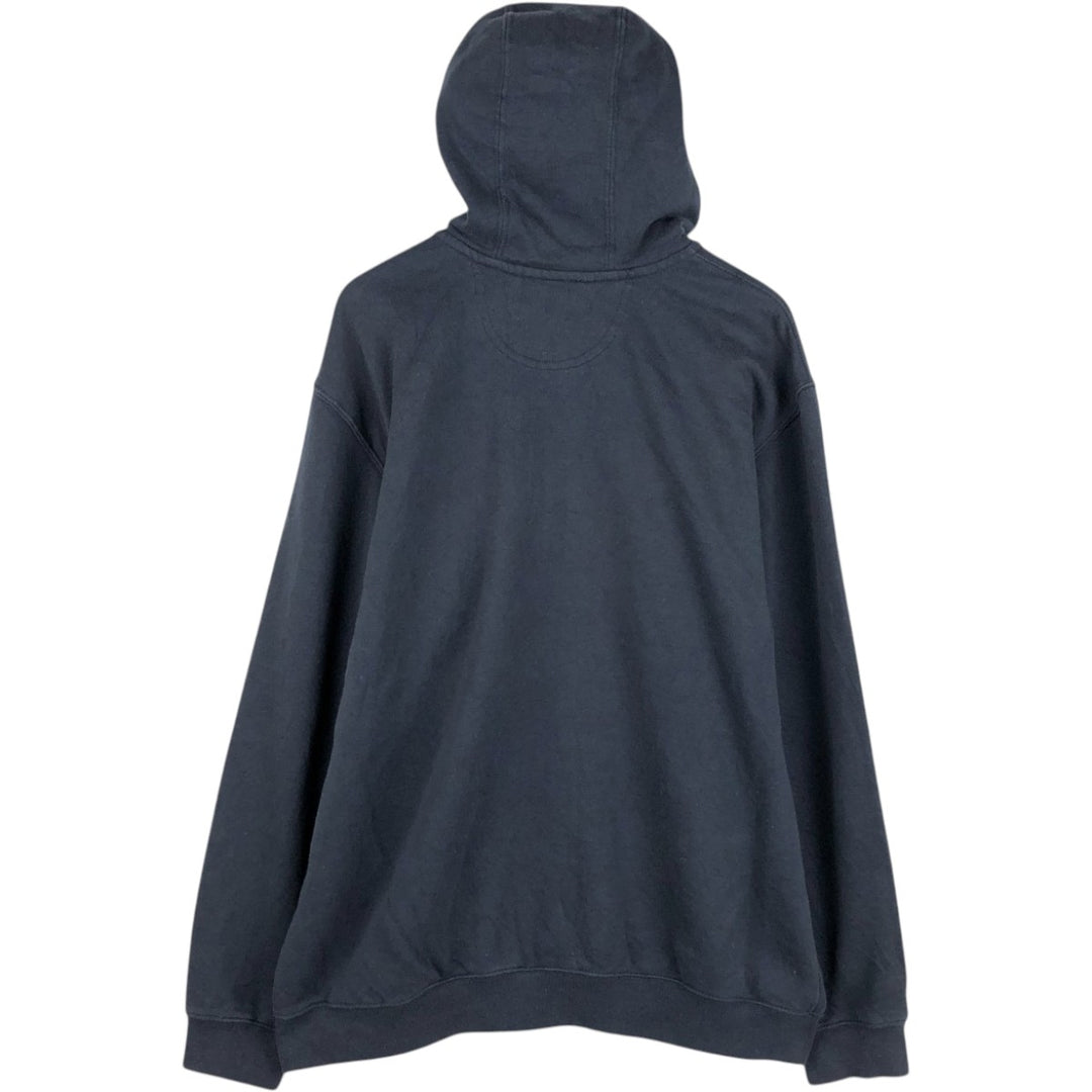 Carhartt Loose Fit Sweat Full Zip Hoodie, Men's XL cotton navy blue type Vintage Second Hand