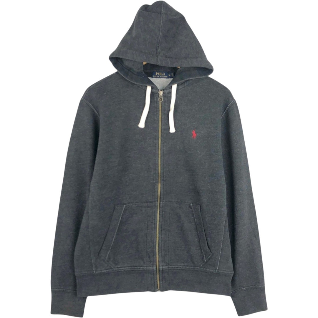 Ralph Lauren POLO RALPH LAUREN Sweat Full Zip Hoodie Men's M cotton black type Vintage Second Hand