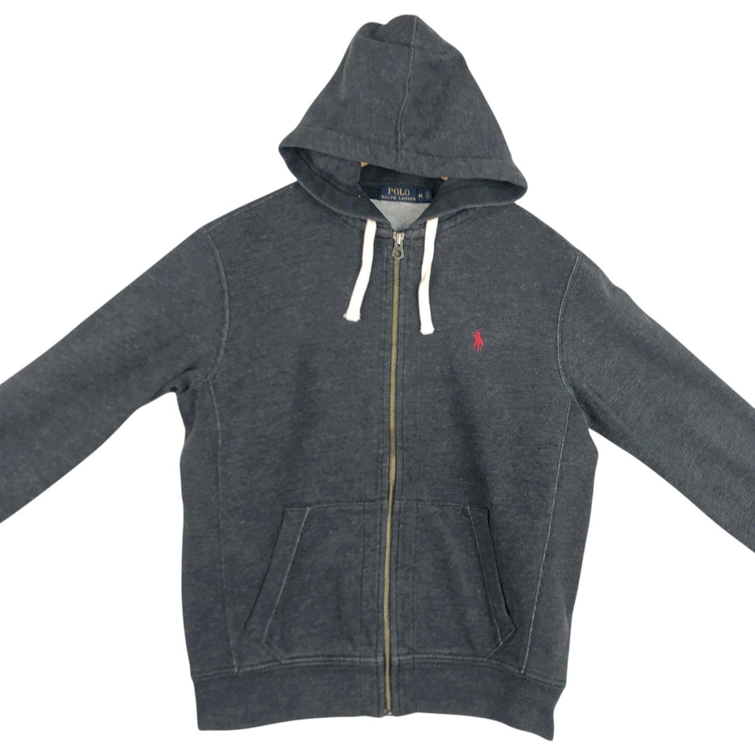 Ralph Lauren POLO RALPH LAUREN Sweat Full Zip Hoodie Men's M cotton black type Vintage Second Hand