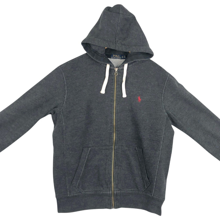 Ralph Lauren POLO RALPH LAUREN Sweat Full Zip Hoodie Men's M cotton black type Vintage Second Hand