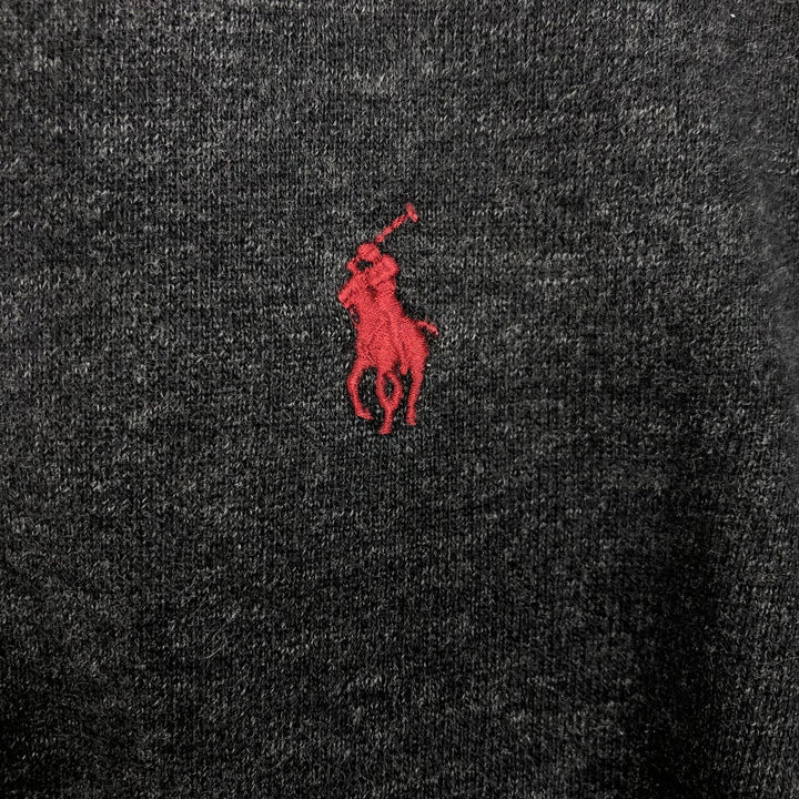 Ralph Lauren POLO RALPH LAUREN Sweat Full Zip Hoodie Men's M cotton black type Vintage Second Hand