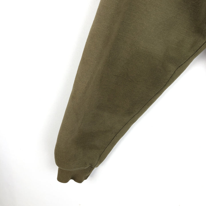 Carhartt Sweat Full Zip Hoodie Men's XL cotton Khaki type Vintage Second Hand