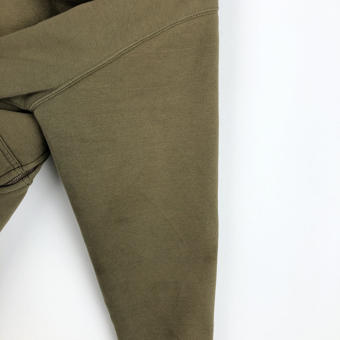Carhartt Sweat Full Zip Hoodie Men's XL cotton Khaki type Vintage Second Hand