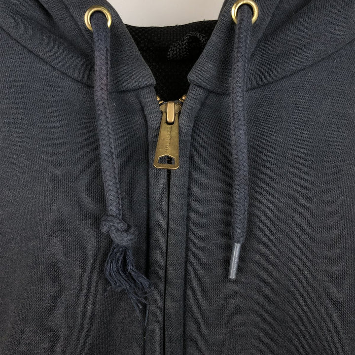 Carhartt Rain Defender Full-Zip Hoodie, Men's Size Small cotton navy blue type Vintage Second Hand