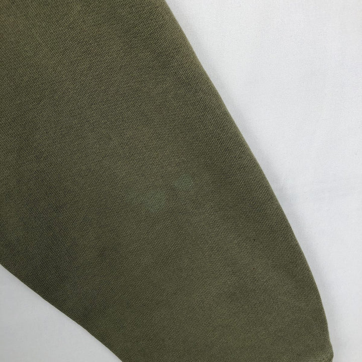 Ralph Lauren POLO by Ralph Lauren Sweatshirt Full-Zip Hoodie, Men's Size M (Equivalent), Long Sleeves cotton Khaki type Vintage Second Hand