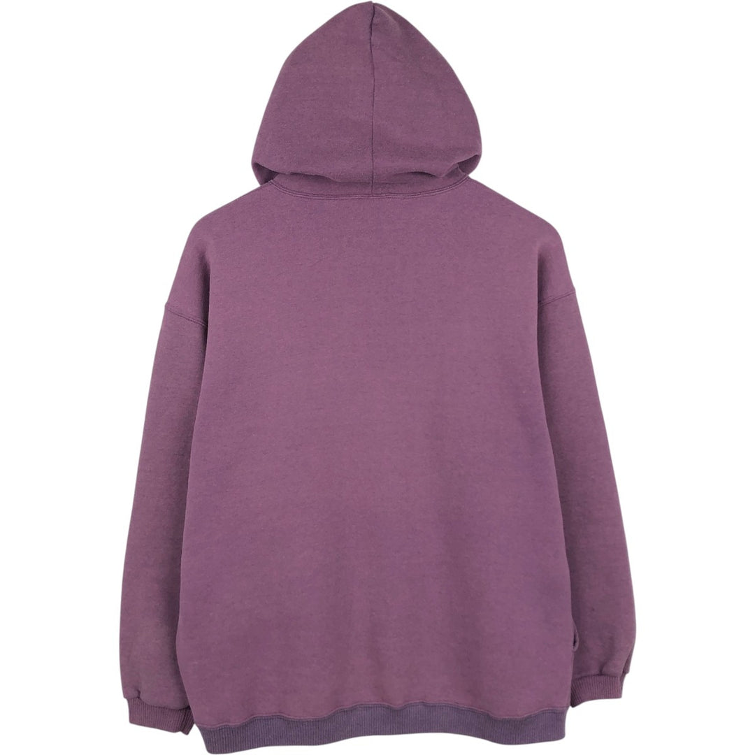 Vintage 90'S Russell Athletic full-zip sweatshirt, USA made, men's size XL cotton purple type Vintage Second Hand