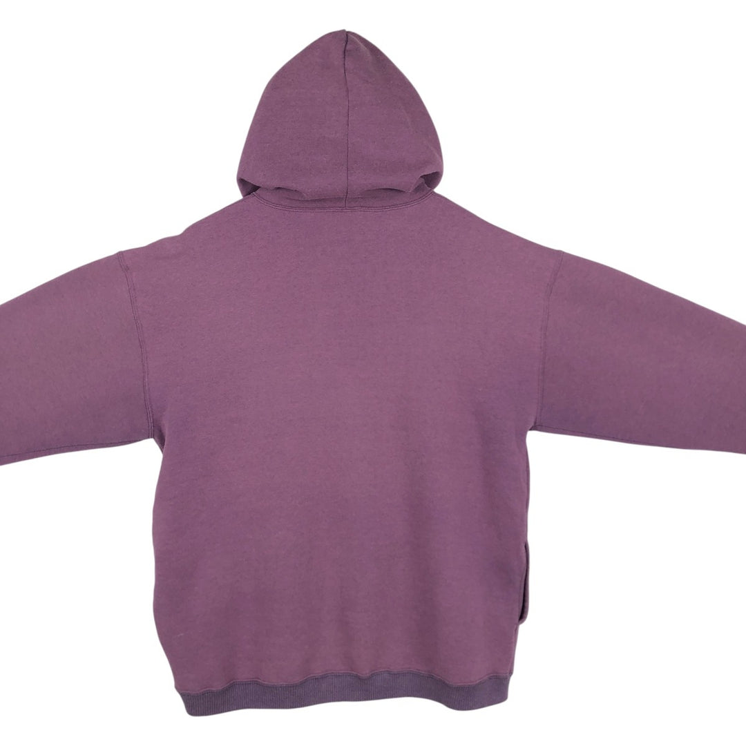 Vintage 90'S Russell Athletic full-zip sweatshirt, USA made, men's size XL cotton purple type Vintage Second Hand