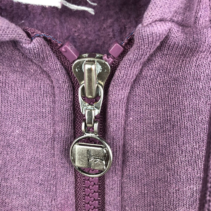 Vintage 90'S Russell Athletic full-zip sweatshirt, USA made, men's size XL cotton purple type Vintage Second Hand