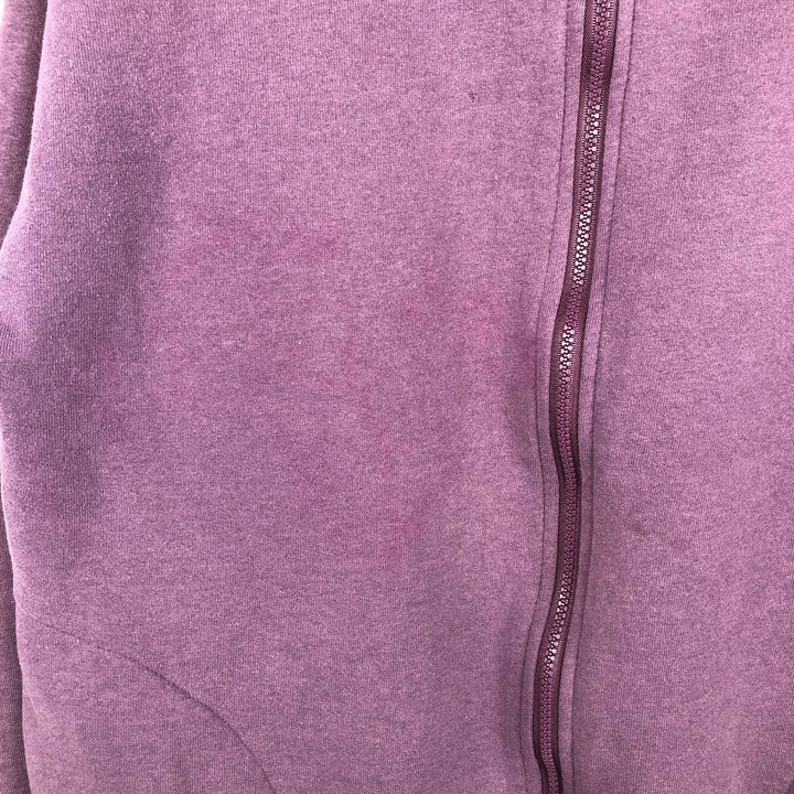 Vintage 90'S Russell Athletic full-zip sweatshirt, USA made, men's size XL cotton purple type Vintage Second Hand