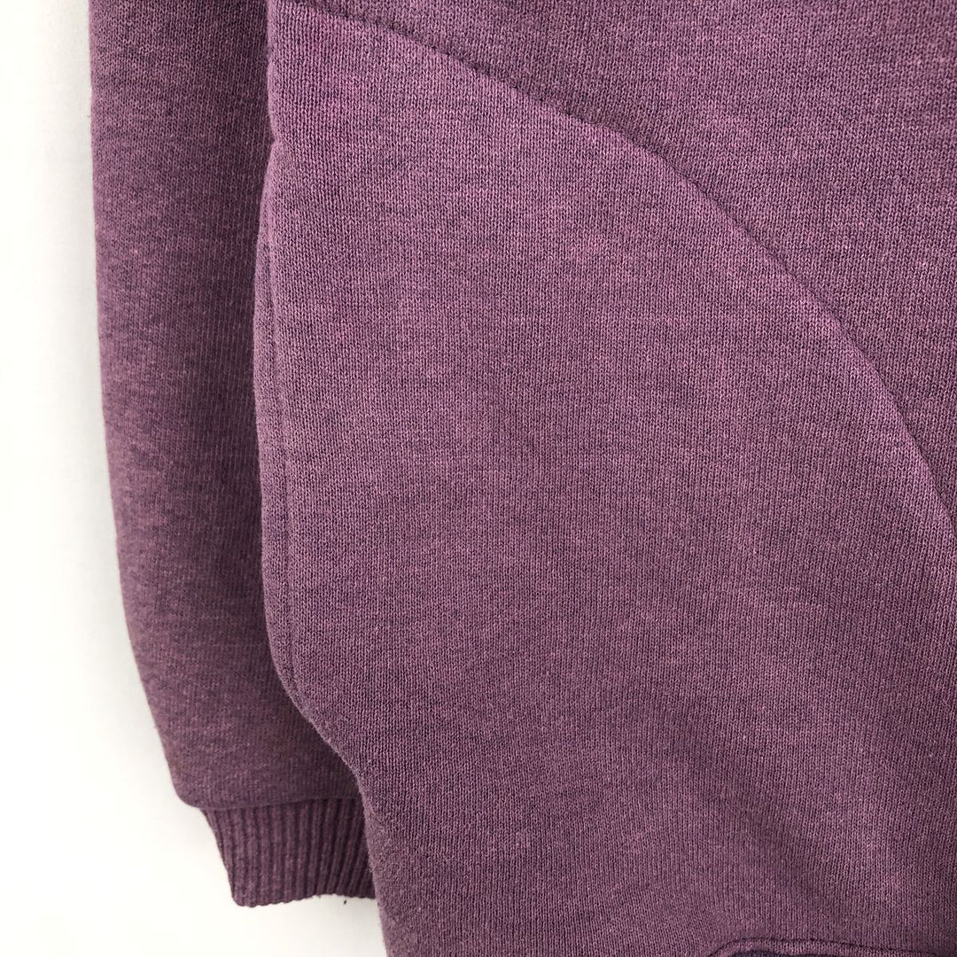 Vintage 90'S Russell Athletic full-zip sweatshirt, USA made, men's size XL cotton purple type Vintage Second Hand