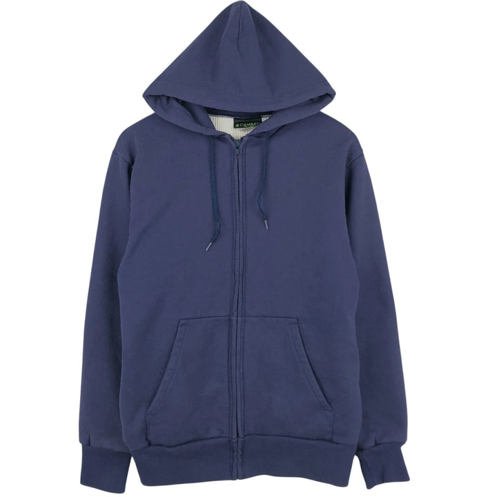 90'S CAMBER Sweat Full-Zip Hoodie, Made in USA, Men's Size M (Equivalent), Vintage cotton navy blue type Vintage Second Hand