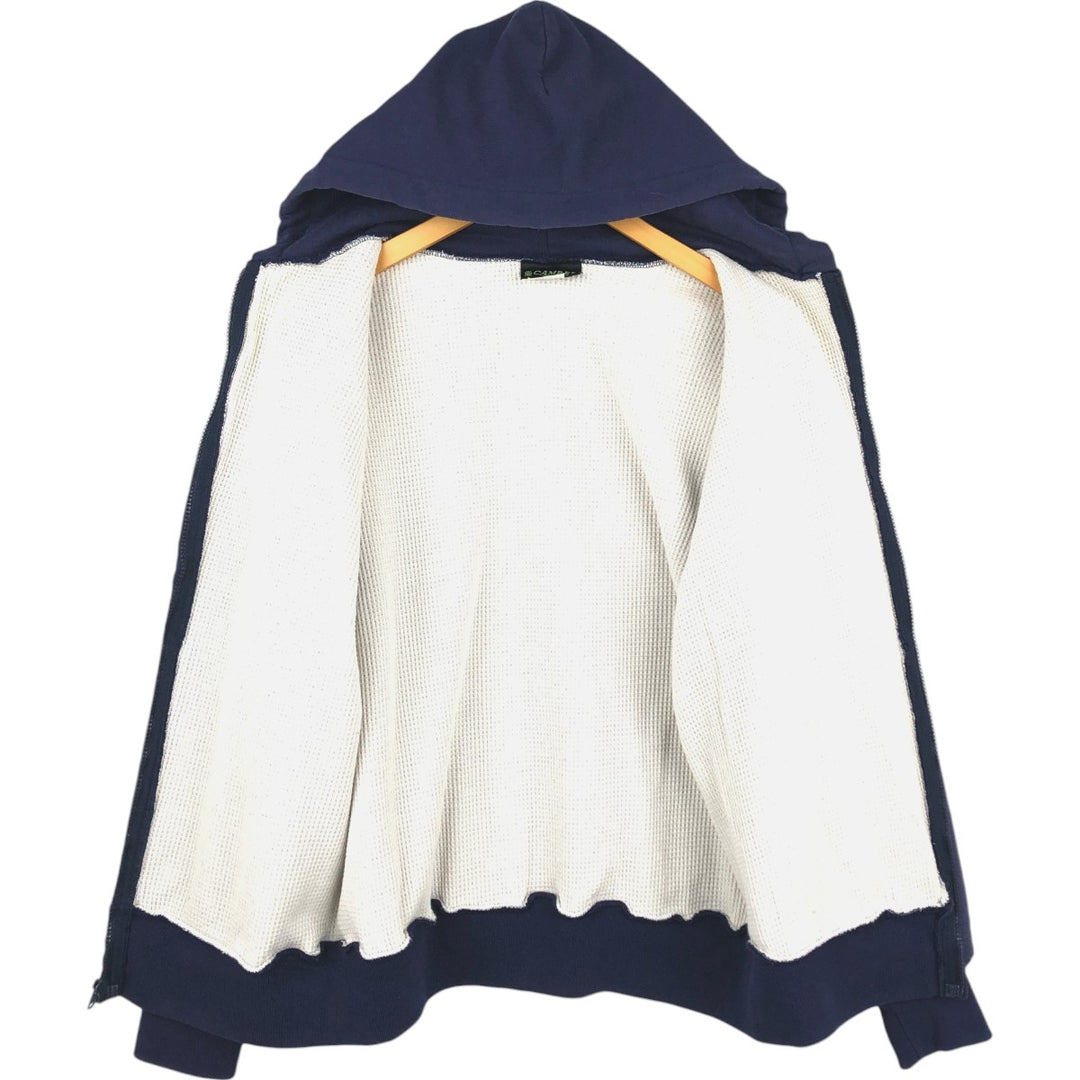 90'S CAMBER Sweat Full-Zip Hoodie, Made in USA, Men's Size M (Equivalent), Vintage cotton navy blue type Vintage Second Hand