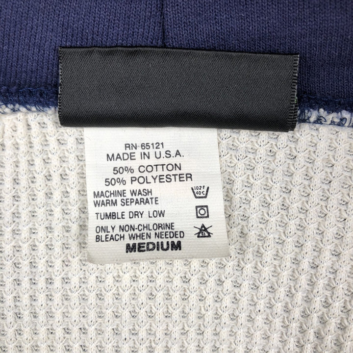 90'S CAMBER Sweat Full-Zip Hoodie, Made in USA, Men's Size M (Equivalent), Vintage cotton navy blue type Vintage Second Hand