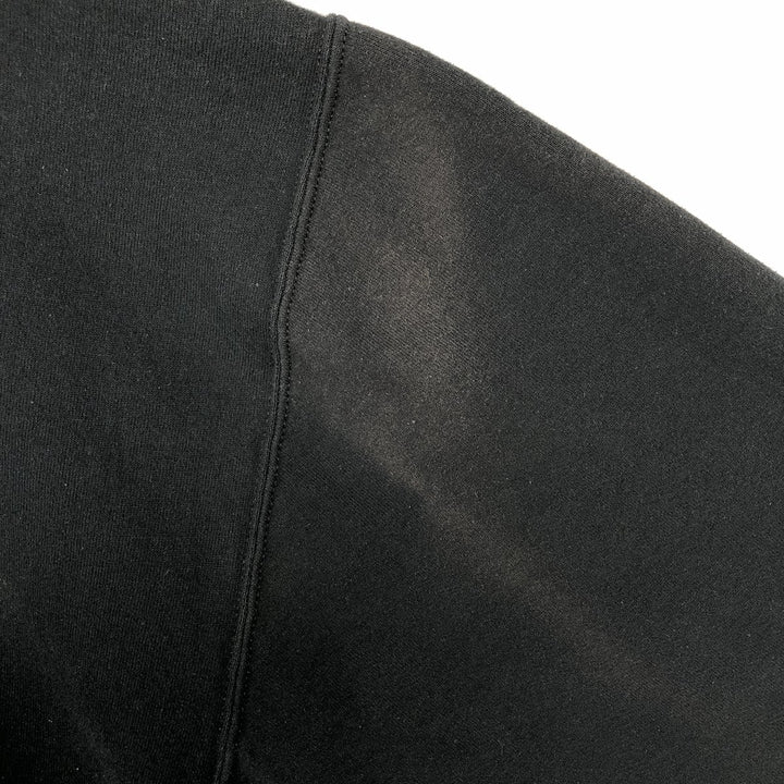90s-00'S Russell Athletic Full-Zip Sweatshirt Hoodie, Men's XXL equivalent, Vintage cotton black type Vintage Second Hand