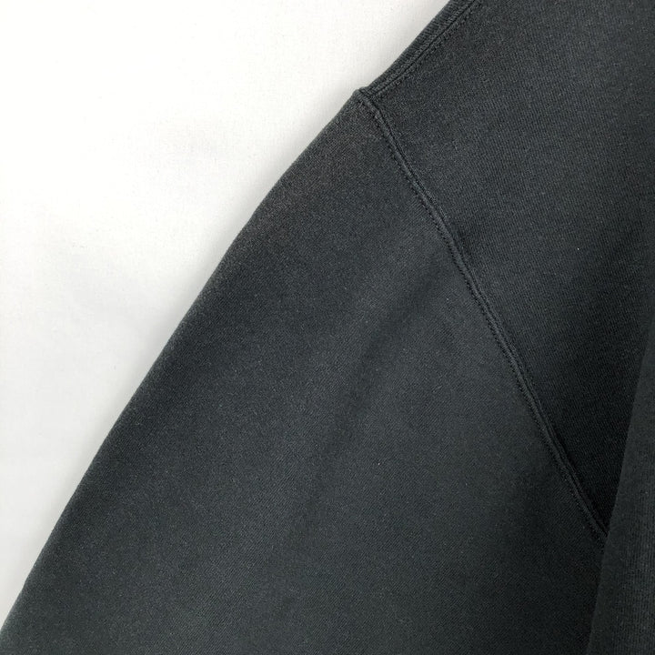 90s-00'S Russell Athletic Full-Zip Sweatshirt Hoodie, Men's XXL equivalent, Vintage cotton black type Vintage Second Hand