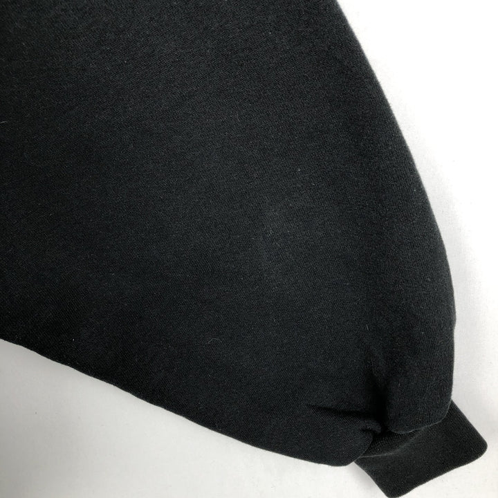 90s-00'S Russell Athletic Full-Zip Sweatshirt Hoodie, Men's XXL equivalent, Vintage cotton black type Vintage Second Hand