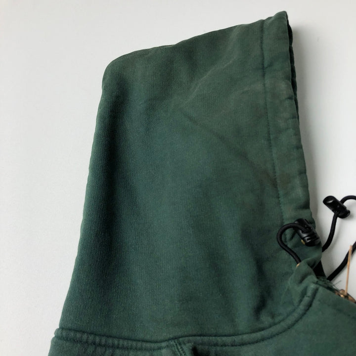 Carhartt Sweat Full Zip Hoodie Men's XXL unclear green type Vintage Second Hand