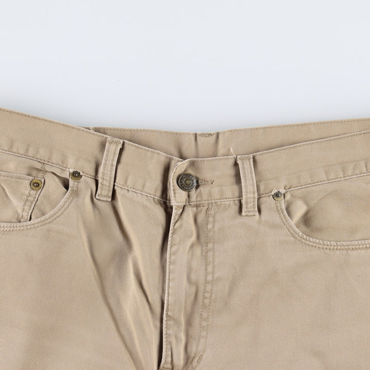 Ralph Lauren POLO RALPH LAUREN 650 STRAIGHT Chino Pants, Men's W35 (approx.) cotton Beige type Vintage Second Hand