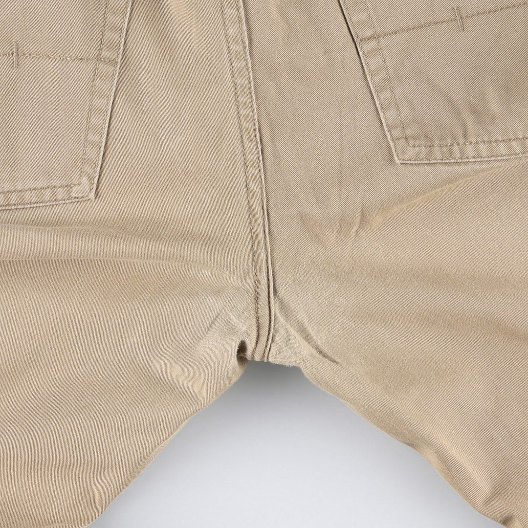 Ralph Lauren POLO RALPH LAUREN 650 STRAIGHT Chino Pants, Men's W35 (approx.) cotton Beige type Vintage Second Hand