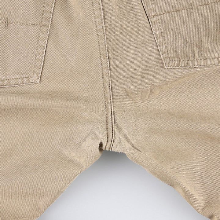 Ralph Lauren POLO RALPH LAUREN 650 STRAIGHT Chino Pants, Men's W35 (approx.) cotton Beige type Vintage Second Hand
