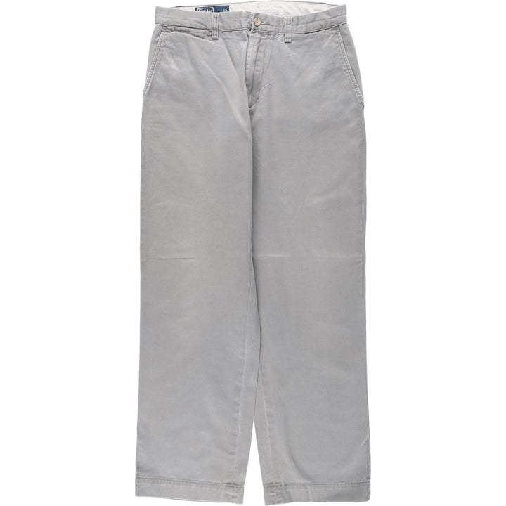 Ralph Lauren POLO by Ralph Lauren PRESTON PANT Chino Pants, Men's W30 equivalent. cotton gray type Vintage Second Hand