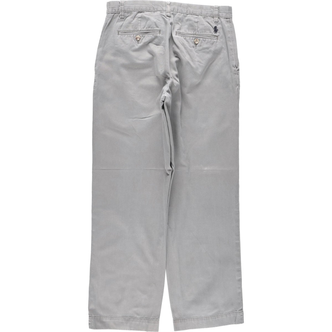 Ralph Lauren POLO by Ralph Lauren PRESTON PANT Chino Pants, Men's W30 equivalent. cotton gray type Vintage Second Hand