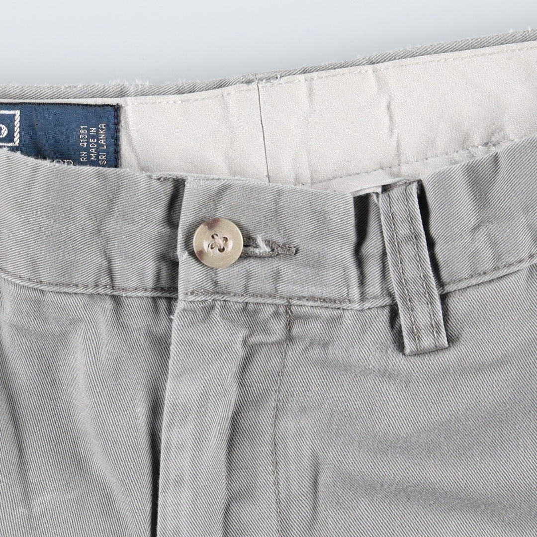 Ralph Lauren POLO by Ralph Lauren PRESTON PANT Chino Pants, Men's W30 equivalent. cotton gray type Vintage Second Hand