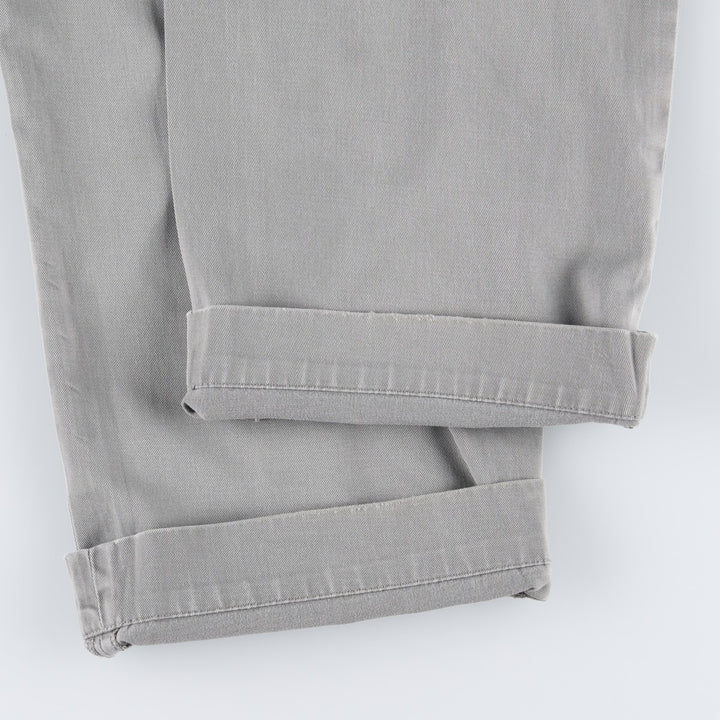 Ralph Lauren POLO by Ralph Lauren PRESTON PANT Chino Pants, Men's W30 equivalent. cotton gray type Vintage Second Hand